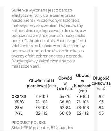 SUKIENKA BUENA BLACK JUST UNIQUE